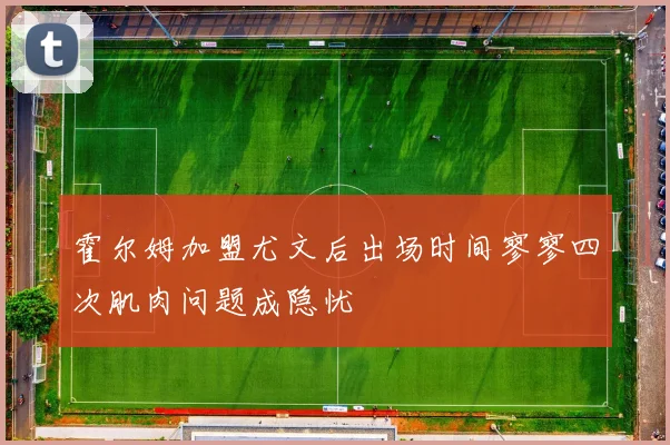 霍尔姆加盟尤文后出场时间寥寥四次肌肉问题成隐忧